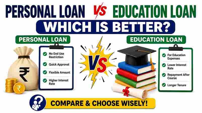 Personal Loan vs Education Loan Which Is Better